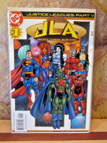 DC Comics JLA #1 Justice Leagues: Part V March 2001  Aliens - Photo 1/1