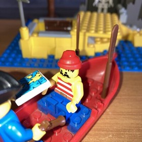 LEGO 6254 Rocky Reef 1995 Pirates Pirates Vintage Minifigures Minifig Captain