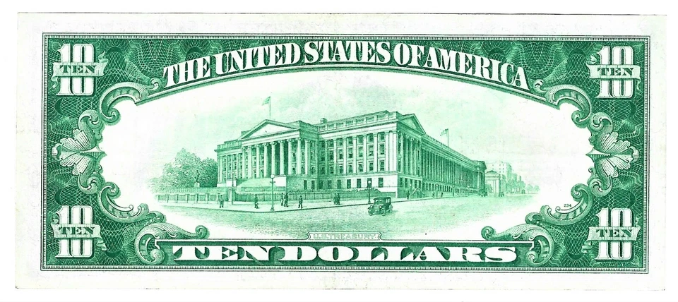 Fr. 2400 1928 Gold Certificate. High Grade Star Note - Image 2 of 2