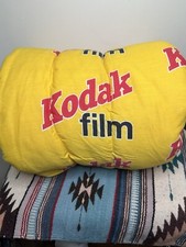 Vintage Kodak Sleeping bag Rare Promo Kodak Item 80s 90s VTG Kodak Film