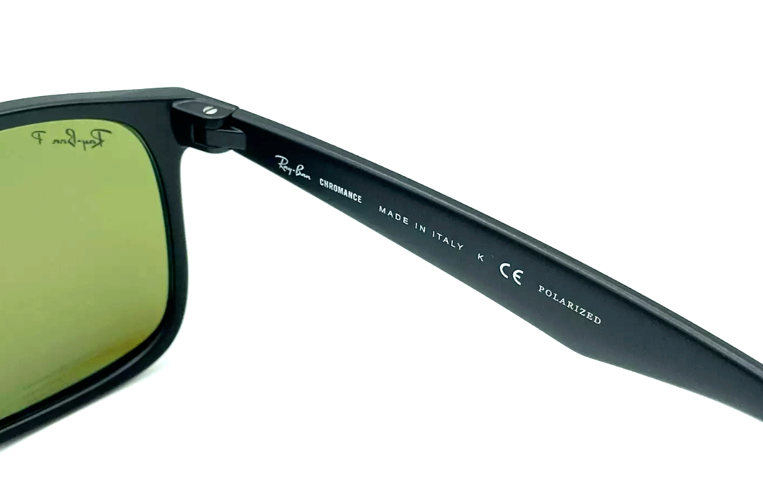 New Ray-Ban RB 4264 601-S/A1 58-18 Blue Mirror Polarized CHROMANCE