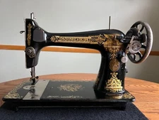 1921 Singer Sewing Machine Treadle Head Model 127 Sphinx Working #G8765280