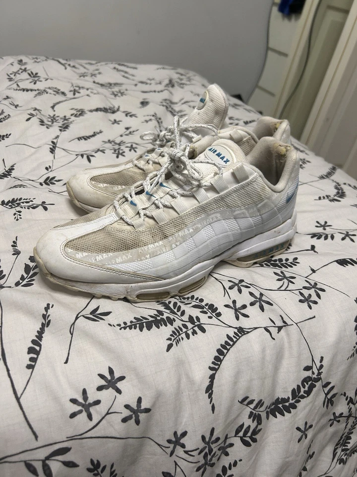 Size 10 - Nike Air Max 95 Triple White, photo 1 of 5