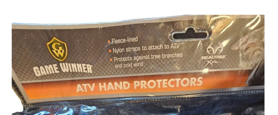 ATV Hand Protectors - REALTREE Game Winner - Mossy Oak Camouflaged NIP - Image 4 of 4