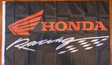 Honda Racing Flag Garage Man Cave Automotive Racing Banner 5X3FT