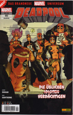 Marvel Comics : Deadpool 2016 Nr 02 : Die üblichen Idioten Verdächtigen