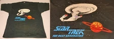 STAR TREK: The Next Generation 80s 90s TV Series XL Screen Stars NEW Vtg T-SHIRT