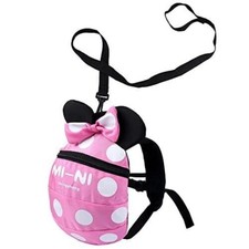 Backpack Anti Lost Baby Toddler Walking Safety Mini Backpack Pink Ladybug - New