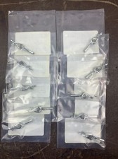 10X Mueller Electric BU-85 5 Amp Alligator Electrical Clips. Quantity 10 New C1