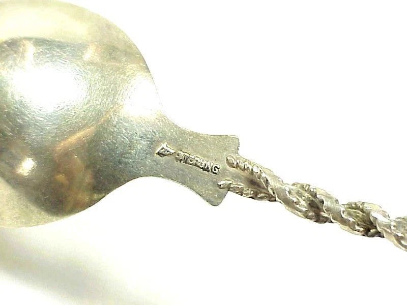 DEADWOOD, SOUTH DAKOTA Sterling Silver Souvenir MINING SPOON