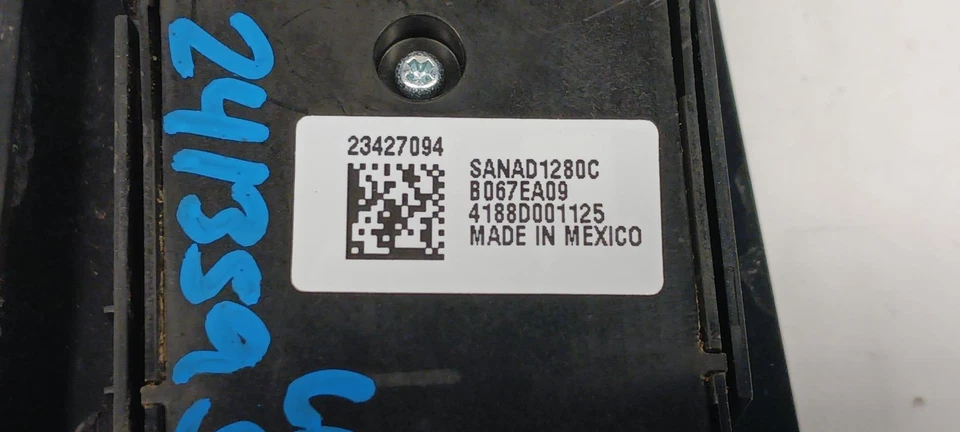 Interruptor puerta delantera conductor izquierdo '15-'20 GMC YUKON XL 1500 OEM ¡1 año de garantía!! Foto 4 de 4