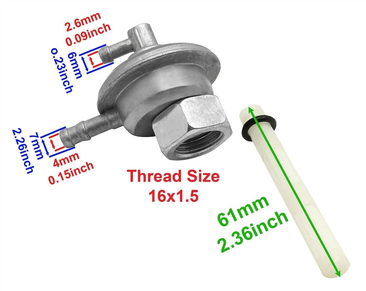 Petcock cock Switch Auto Fuel Pump For Honda Elite CH80 CH 80