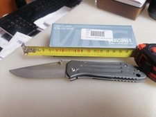 COLTELLO COLLEZIONE Vi8072 Virginia Lama 8. 5 CM IMPUGNATURA Metallo 