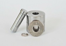 1/2" Coin Ring Tool for Kennedy Half Dollar CENTER PUNCH Hole in coin 30.6 mm