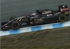 Pastor Maldonado "Lotus 2015" Autogramm signed 20x30 cm Bild