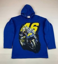 Felpa con cappuccio Yamaha vintage Valentino Rossi taglia L