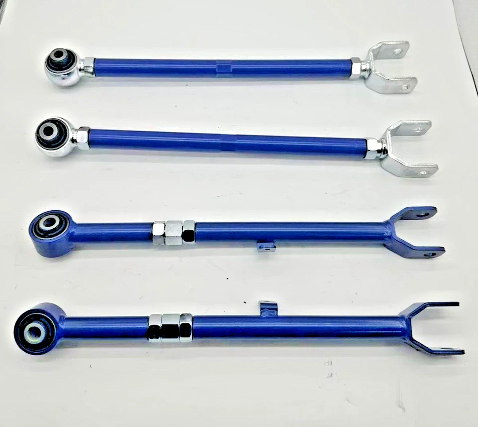 Set of Adjustable Rear Camber & Toe Arms For Camry 07-11 Lexus ES300h 350 13-18 - Image 2 of 4