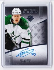 16-17 2016-17 Ultimate Collection #129 Esa Lindell AUTO 187/299 Dallas Stars RC