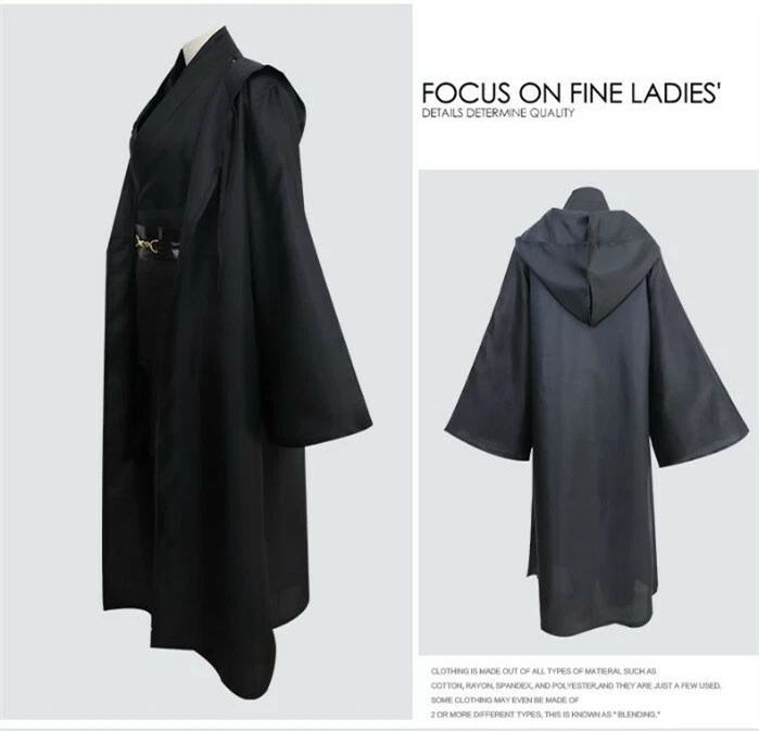 Disfraz de Caballero Jedi Star Wars Disfraz Bata Juegos con disfraces Anakin Skywalker Halloween Cos Conjunto Foto 3 de 4