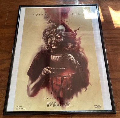 IT Chapter Two Derry Is Calling 13 x 19 Poster Regal Pennywise 2019 King Tea