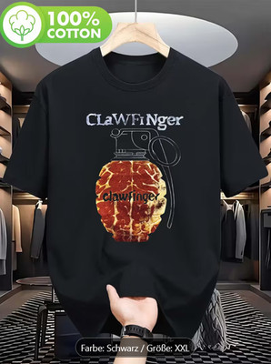 Clawfinger Fan Shirt in XXL (ist eher XL)