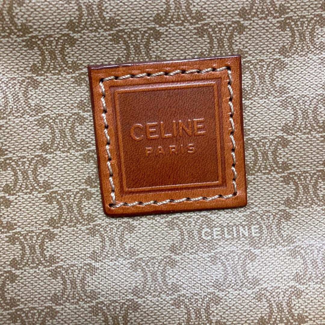 CELINE Macadam Pattern Coated Canvas Leather Smal… - image 3