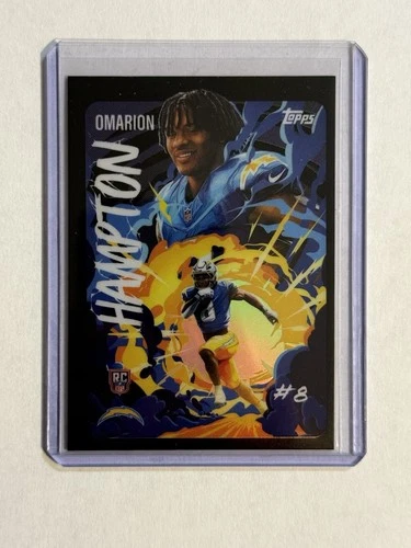 2025 Topps Chrome Omarion Hampton Base (RAW)