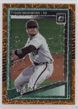 2025 Donruss Optic Rated Prospects Orange Velocity Prizm Tyson Neighbors 00ab