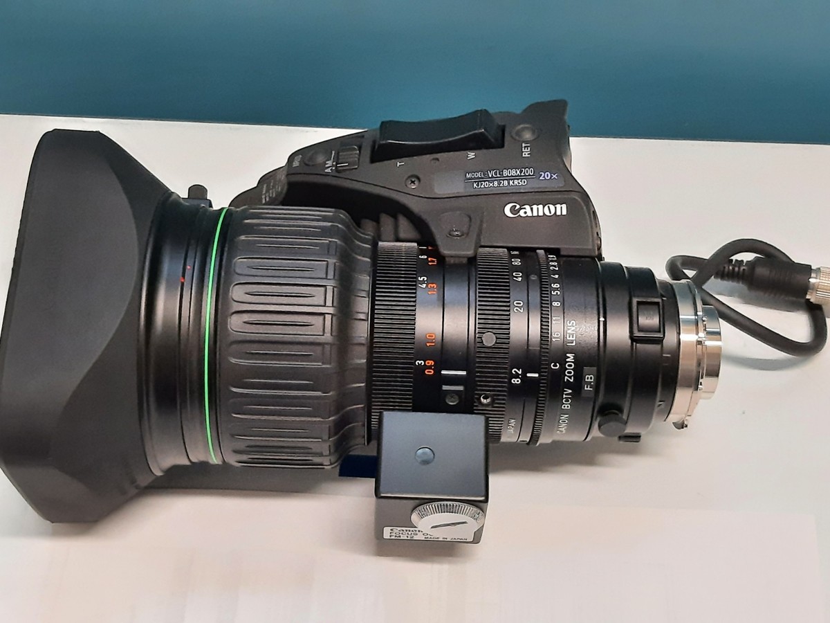 Canon KJ20x8.2B KRSD 20X Broadcast Zoom Lens 8.2-164mm f/1.8 B4 | eBay