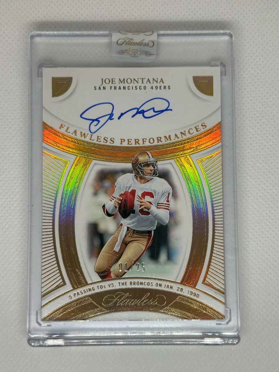 Joe Montana Football Trading Cards Autographed for sale | eBay