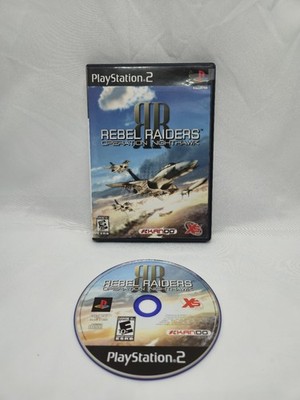 Rebel Raiders Operation Nighthawk (PlayStation 2 PS2) COMPLETE & TESTED