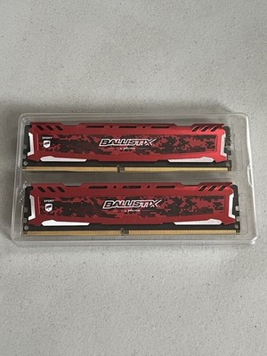 Ballistix Sport LT DDR4-2666 16GB (2x8GB) DIMM  RAM 