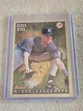 1995 Derek Jeter Bowman Minor League MVPS Centered