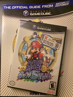 Super Mario Sunshine KMART VARIANT Nintendo GameCube CIB + Nintendo Power Guide
