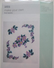 Marks & Spencer make your own floral tapestry Pre-owned but UNUSED