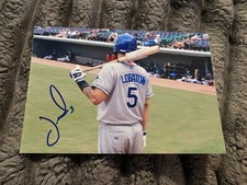 Jose Lobaton Washington Nationals Baseball Signed 4x6 Photo MLB