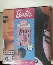BARBIE Figures Reversible Duvet Cover Bedding Set SINGLE brand new with tags 