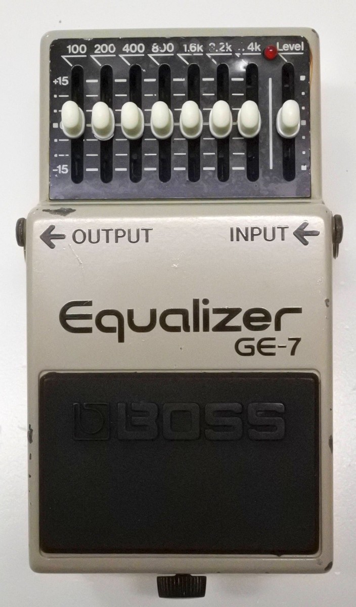 ギター BOSS Equalizer GE-7 BOSS GE-7 Equalizer Pedal | Guitar Center