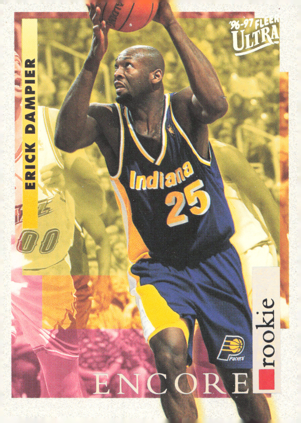 1996-97 Fleer Ultra - Encore Rookies Erick Dampier #268 (RC) Pacers