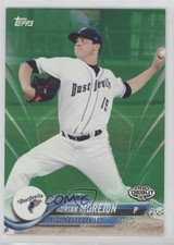 2018 Topps Pro Debut Green 98/99 Adrian Morejon #186 10ua