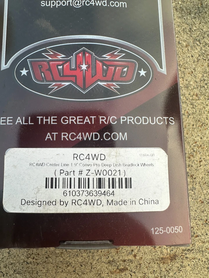 RC4WD Center Line 1.9 Convo Pro Deep Dish Beadlock Wheels RC4Z-W0021 - Image 2 of 2