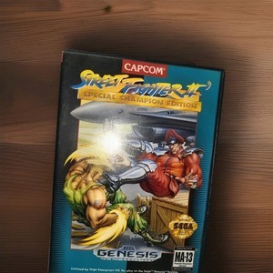 Capcom Street Fighter II' Special Champion Edition Sega Genesis Cartridge Case