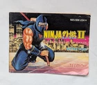 Ninja Gaiden II Tecmo NES Ninja Gaiden 2 Instruction Manual Only