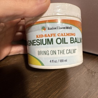 Raise Them While Kid Save Calming Magnesium Oil Bomb 4 Ounce