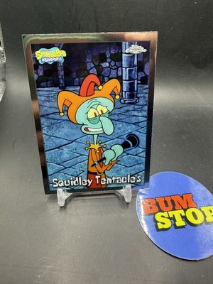 2025 Topps Chrome SpongeBob #122 Squidley Tentacles