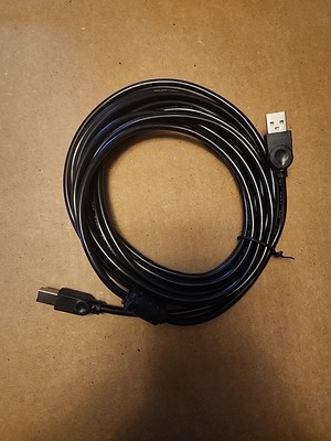 USB 2.0 A Male to B Male USB Printer Cable 16ft