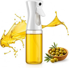 Oil Sprayer for Cooking - Olive Oil Sprayer - 200Ml Glass Oil Spray Bottle in Ai