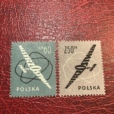 Poland Stamps 1958 MNH World Championship Gliding
