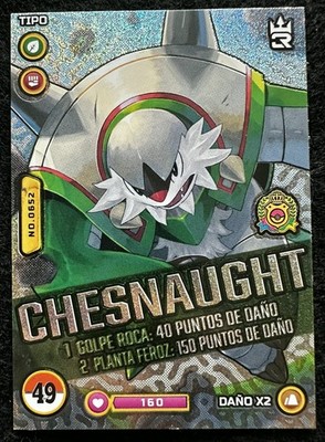 CHESNAUGHT - POKEMON MASTER JOURNEY 3R ELEMENTOS CCG HOLO