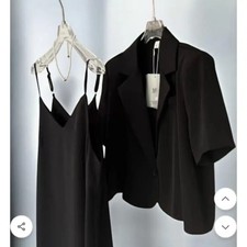 Mall Closure Sale 3 Colors Jacket & Dress Set Official